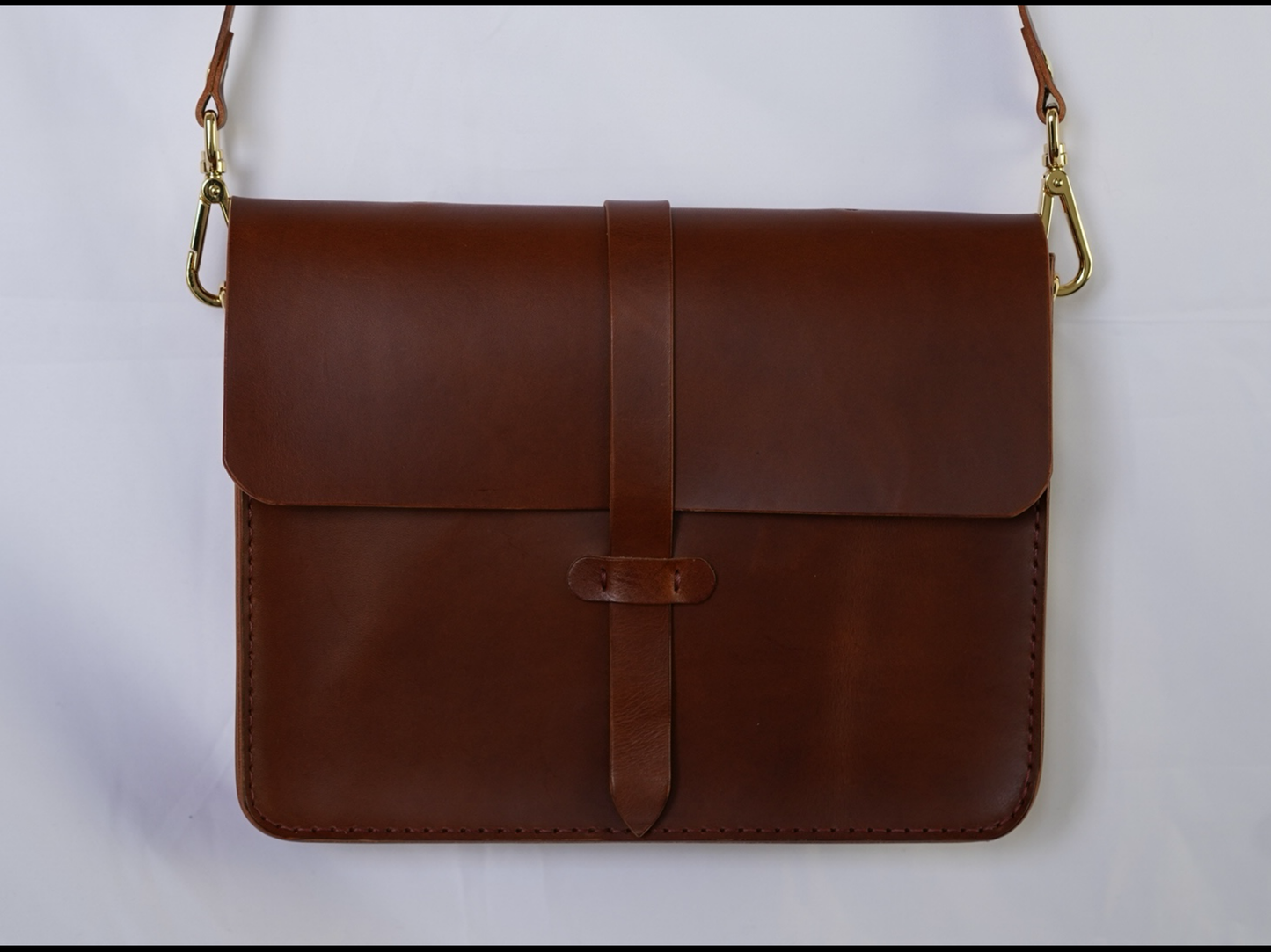 Prämiun Ledertasche, Crossbody Bag aus Buttero Leather