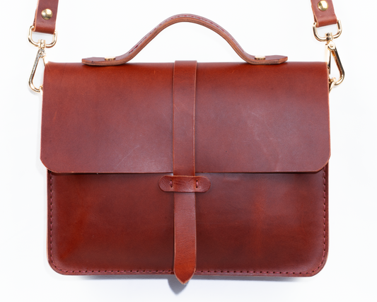 Leather Business Bag Leather Crossbody Bag Shoulder Bag