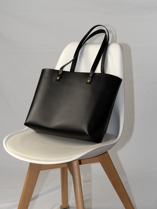 XXL leather bag tote bag shopper genuine leather, shoulder bag, shoulder bag.