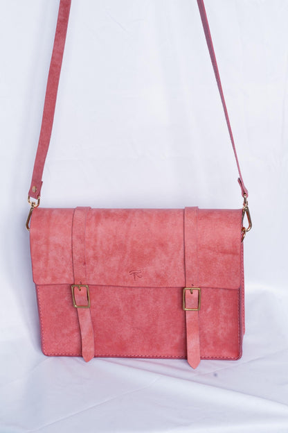 Leder Laptoptasche Busnisstasche Computertasche Leder Umhängetasche Damen Crossbody Bag handgenäht.