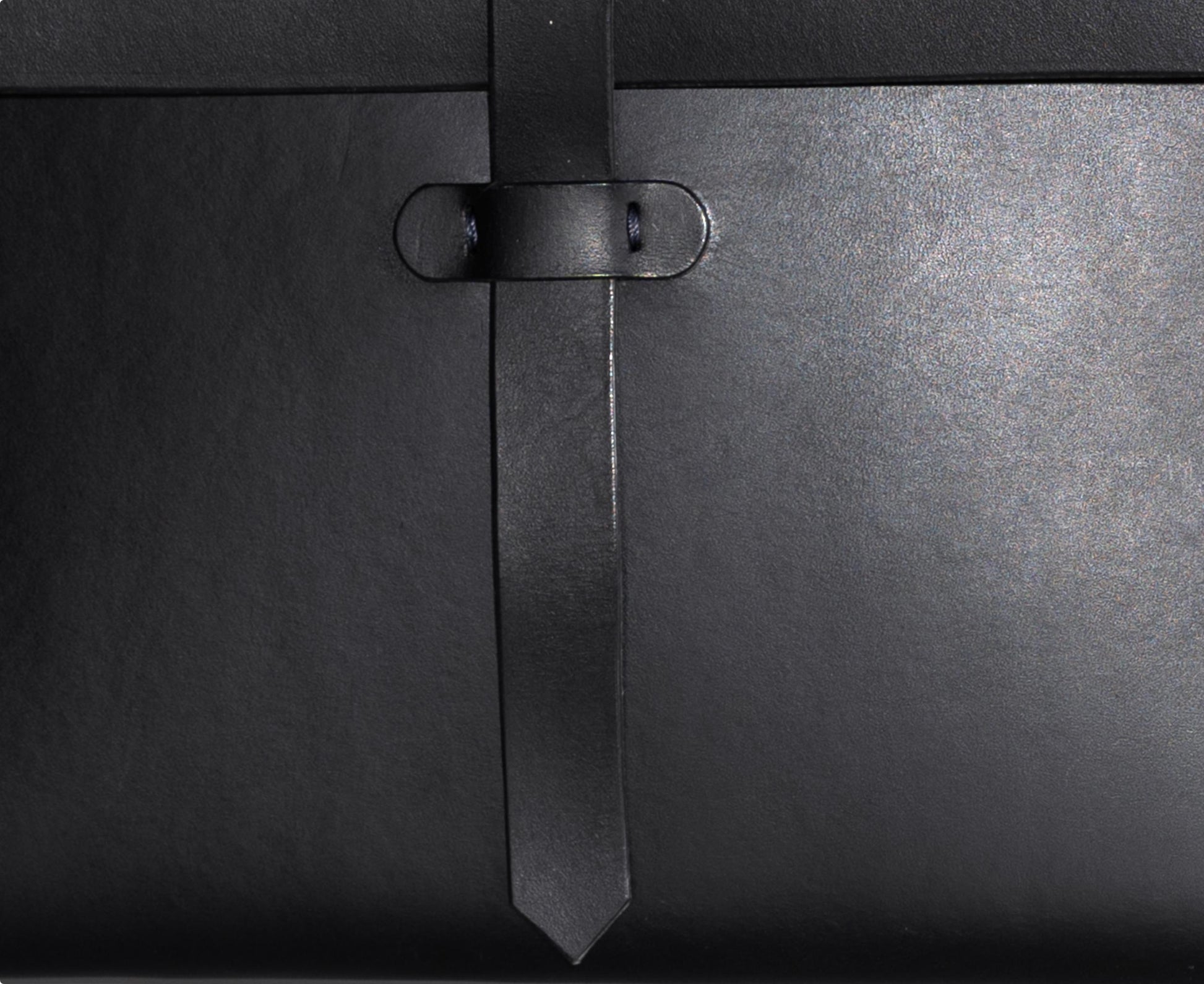 MacBook Lederhülle Notebook Hülle mit Klappe Laptop Sleeve minimalistische MacBook Hülle | 13", 14", 15", 16" Notebook 17 Schwarz
