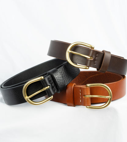 Custom-Made Leather Belt for women belt handmade women's leather belt | 3,2 cm jeans belt Vintage leather belt | Gift for her Luxury belt