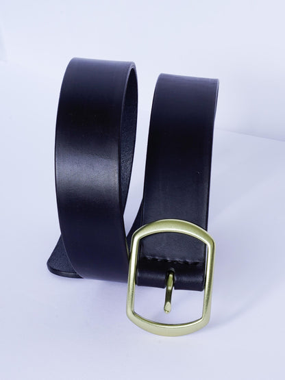 custom-made leather belt from vegetable-tanned Tuscan leather | Handcrafted Women belt | Made in Germany | Leather of Italian quality