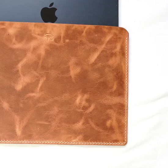 Leather MacBook sleeve | MacBook Case | minimalist iPad sleeve | Laptop case 11, 13, 14, 15, 16,17