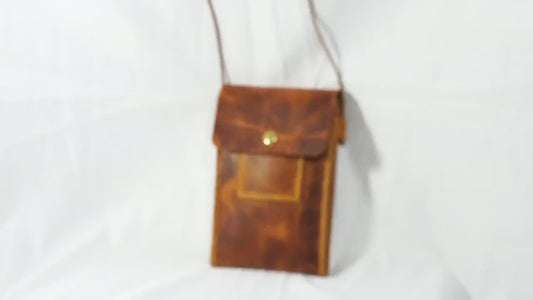 Leder Crossbody Bag Umhängetasche Schultertasche Leder Mini Tasche Crossbody Bag Leder Geldbörse Handytasche Handgenäht